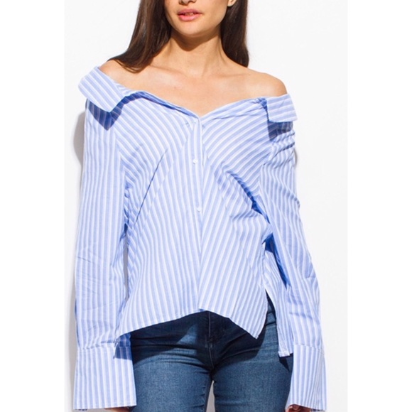 Off the Shoulder Long Sleeve - Picture 4 of 5